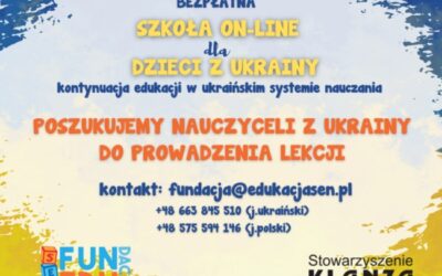 Bezpłatna szkoła on-line dla dzieci z Ukrainy