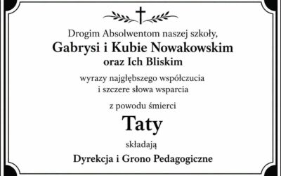 WYRAZY GŁĘBOKIEGO WSPÓŁCZUCIA